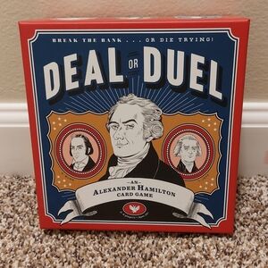 Deal or Duel History Alexander Hamilton Board Game